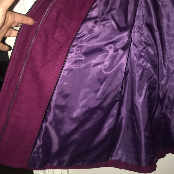 Steve Madden Jacket & Coats | Toggle Coat | Purple - Picture 4 of 8